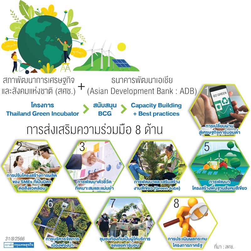 โปรเจกต์เตรียมไทยพร้อมรับ ปรับตัวสู่โมเดล‘เศรษฐกิจบีซีจี’