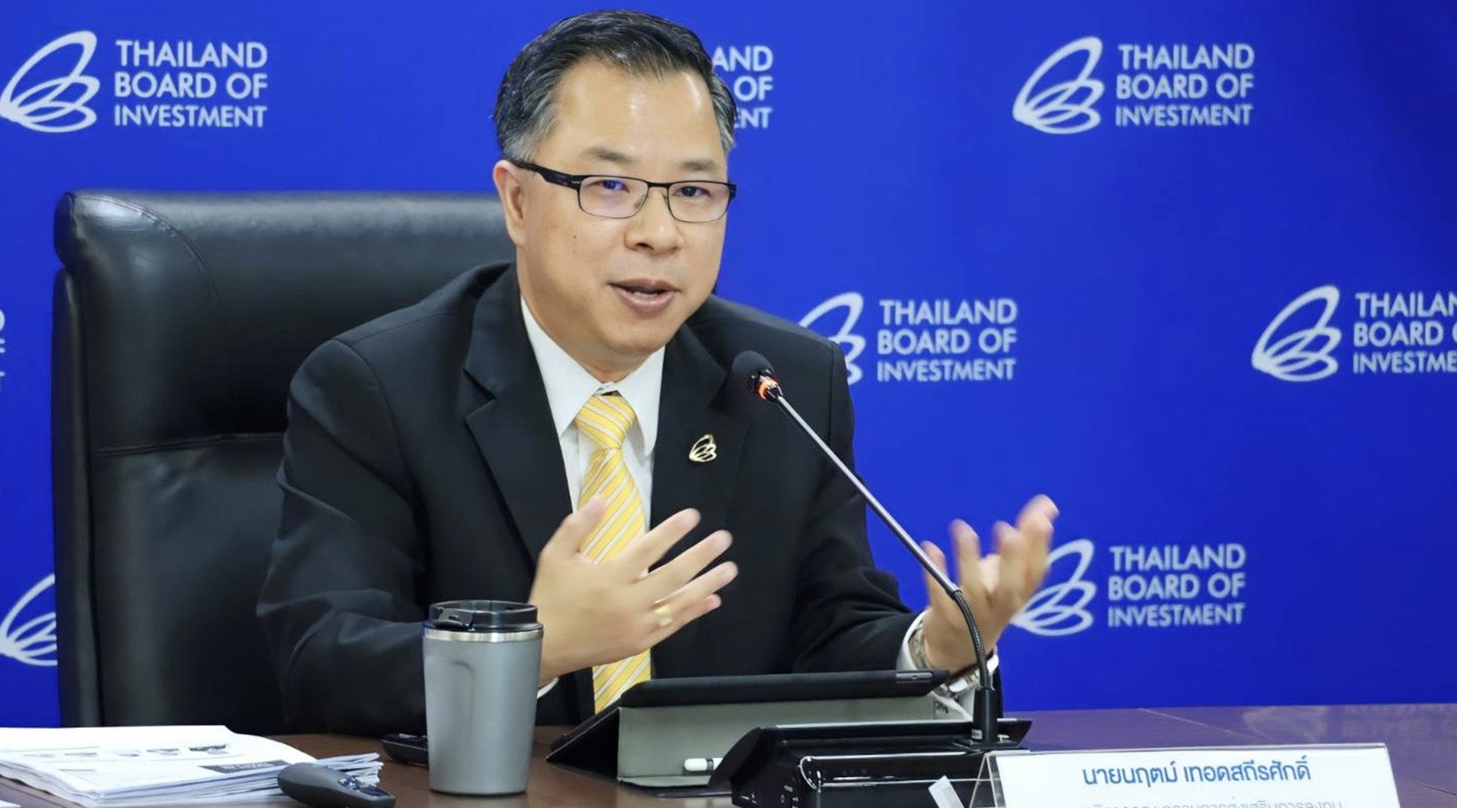 'นฤตม์' เปิดใจ ครม.ต่ออายุนั่ง'เลขาฯบีโอไอ ' ชู 'รุก-ลึก-เร็ว' ดึงอุตฯสำคัญลงทุนไทย