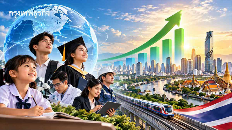 'ธนาคารโลก'ชี้พัฒนา'คน-การศึกษา'ถูกทาง  หนุนจีดีพีโตถึง5.4%ส่งไทยสู่ฝันประเทศรายได้สูง