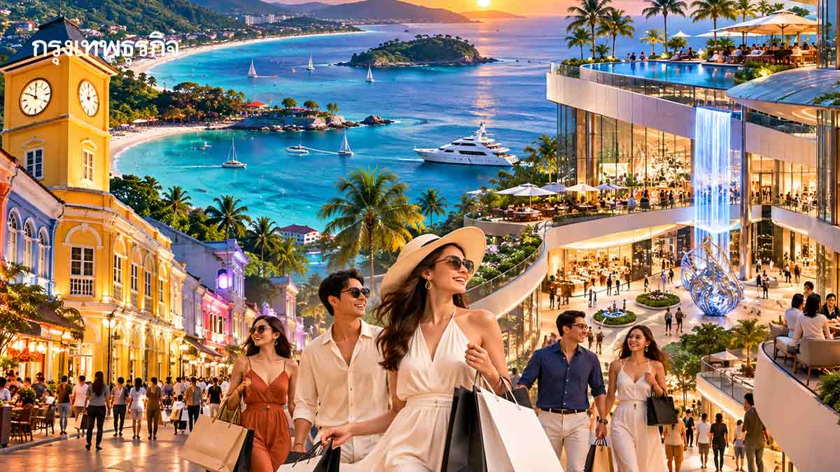 ค้าปลีกจุดพลุ! ภูเก็ต Destination Economy พลิกเมืองท่องเที่ยว-ชอปปิงมอลล์ สู่ฮับไลฟ์สไตล์ระดับโลก
