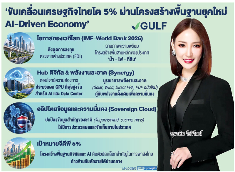 'กัลฟ์'ชูไทยฮับดาต้าเซนเตอร์