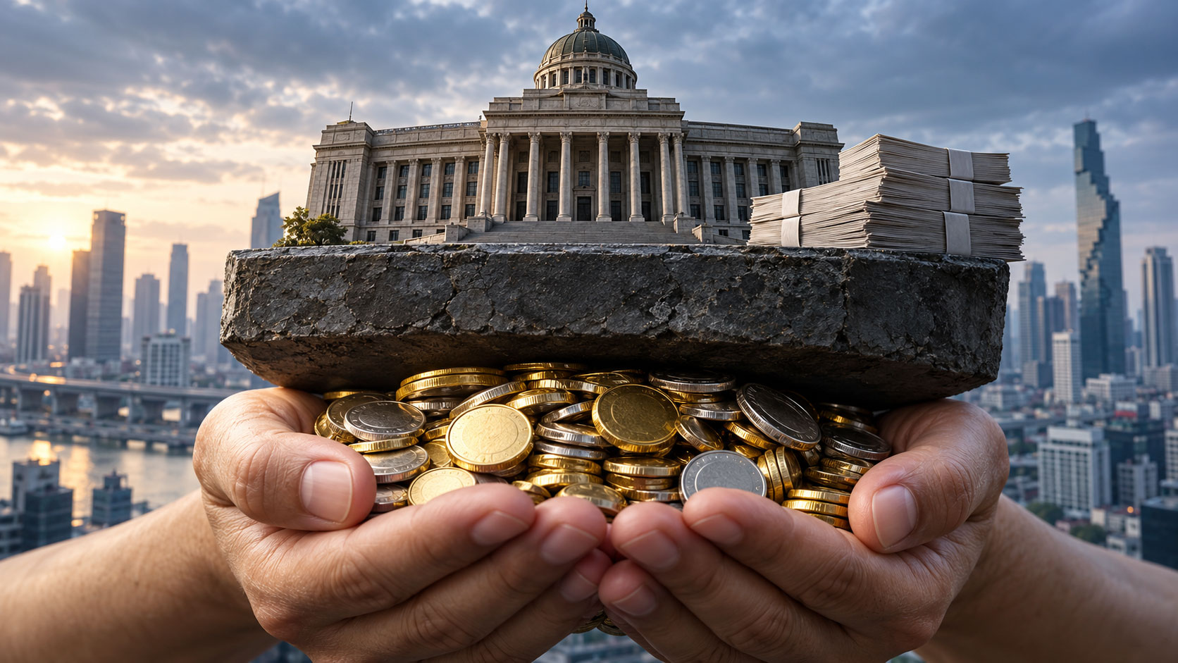 IMF เตือน ‘The Great Repression’ เงินออมประชาชนแบกหนี้ประเทศ