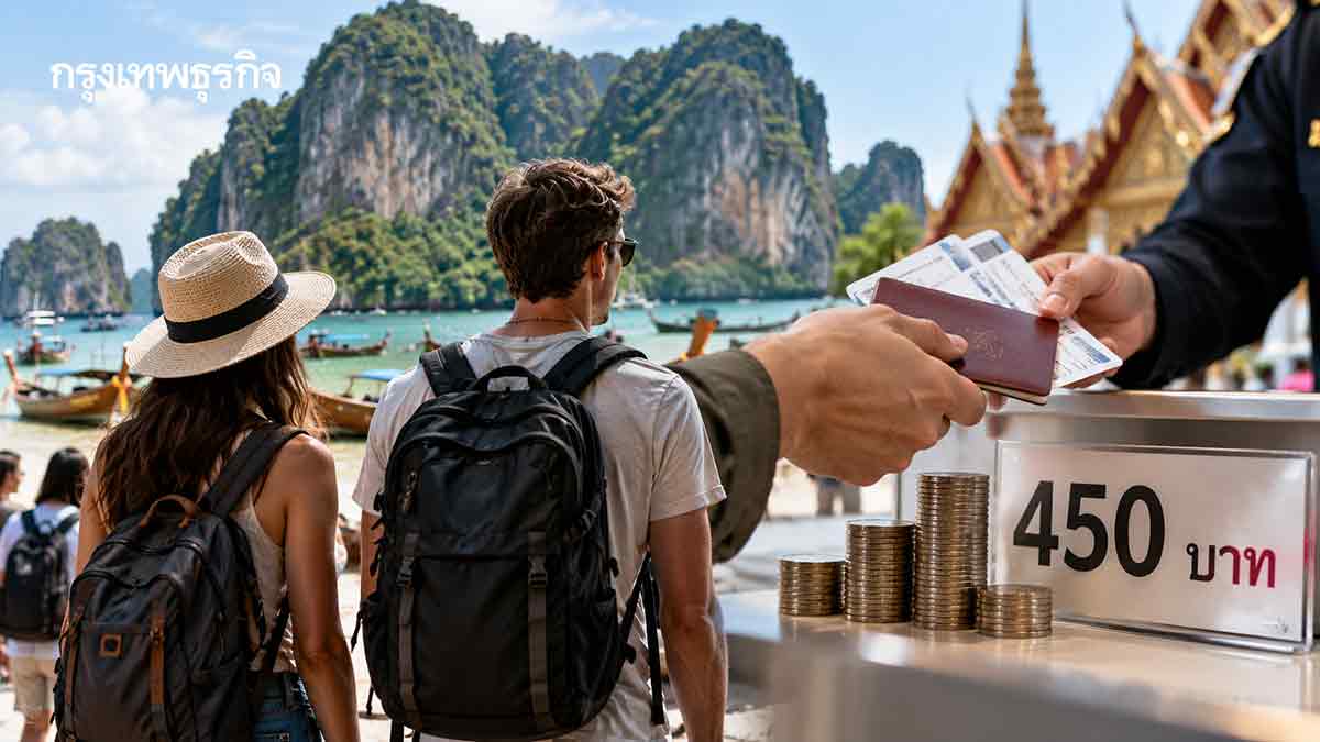 รัฐจ่อเก็บค่าธรรมเนียมทัวริสต์ต่างชาติ 450 บาท กว่า 80% เห็นด้วย ปิดจุดอ่อน 'ท่องเที่ยวไทย'